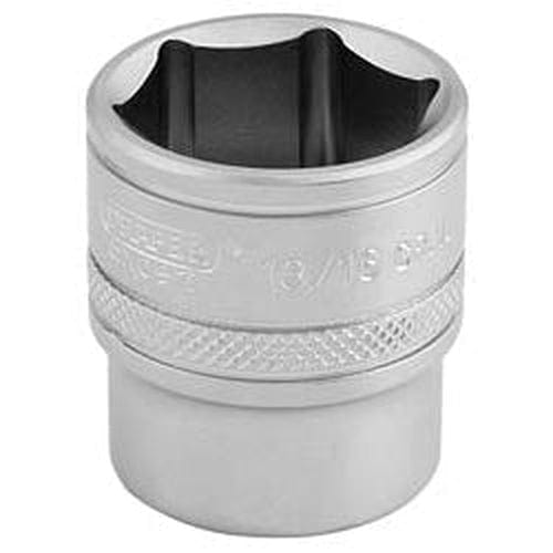 Draper Draper 6 Point Imperial Socket, 3/8" Sq. Dr., 13/16" Dr-16575