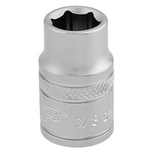 Draper Draper 6 Point Imperial Socket, 3/8" Sq. Dr., 3/8" Dr-16550