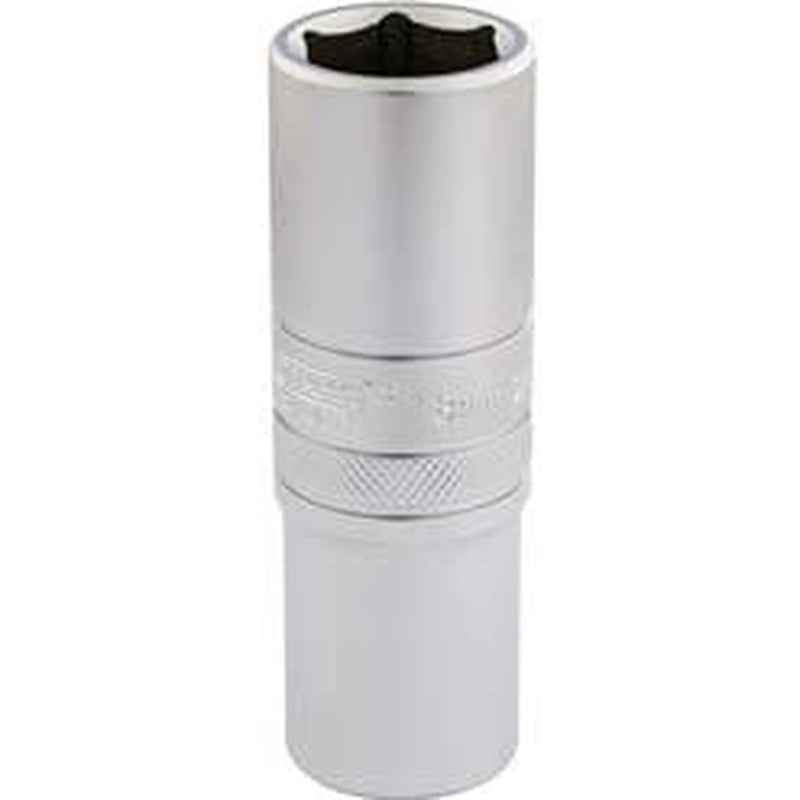 Draper Draper 6 Point Metric Deep Socket, 1/2" Sq. Dr., 18Mm Dr-16650