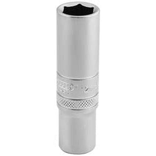 Draper Draper 6 Point Metric Deep Socket, 3/8" Sq. Dr., 12Mm Dr-16580