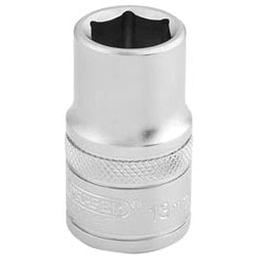 Draper Draper 6 Point Metric Socket, 1/2" Sq. Dr., 13Mm Dr-16602