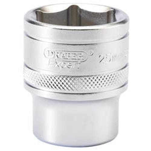 Draper Draper 6 Point Metric Socket, 1/2" Sq. Dr., 25Mm Dr-16616