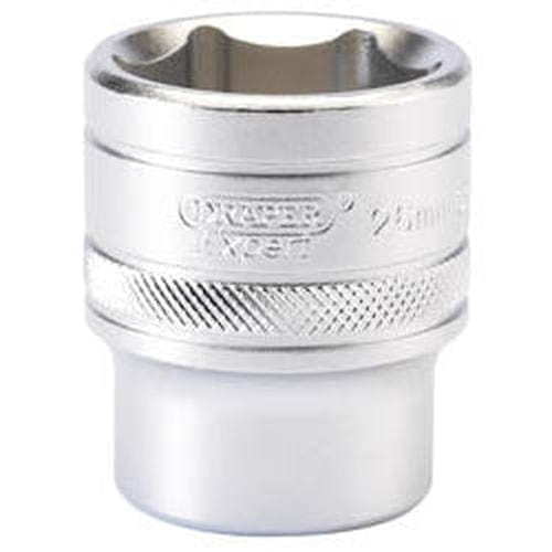 Draper Draper 6 Point Metric Socket, 1/2" Sq. Dr., 26Mm Dr-16617