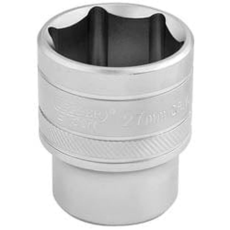 Draper Draper 6 Point Metric Socket, 1/2" Sq. Dr., 27Mm Dr-16618