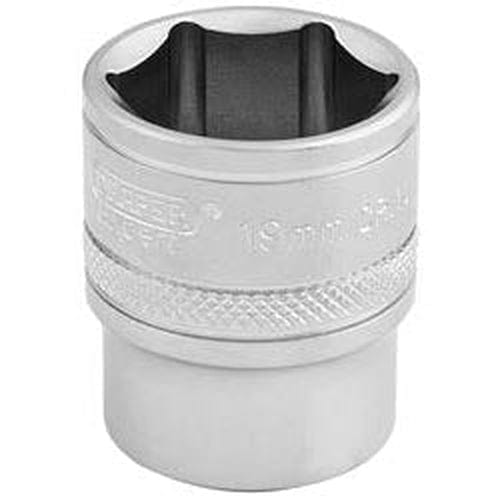 Draper Draper 6 Point Metric Socket, 3/8" Sq. Dr., 19Mm Dr-16545