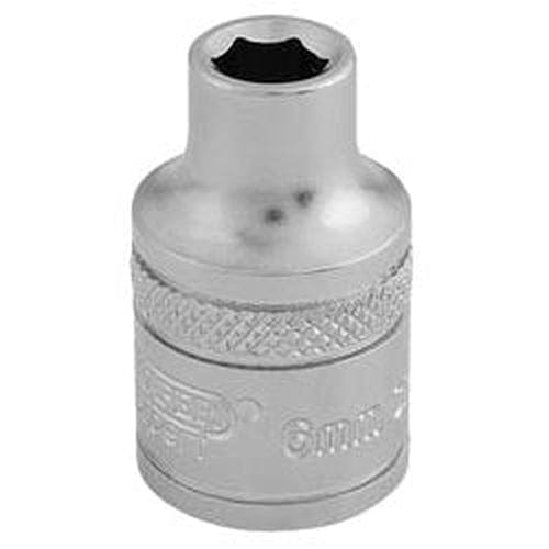 Draper Draper 6 Point Metric Socket, 3/8" Sq. Dr., 6Mm Dr-16531