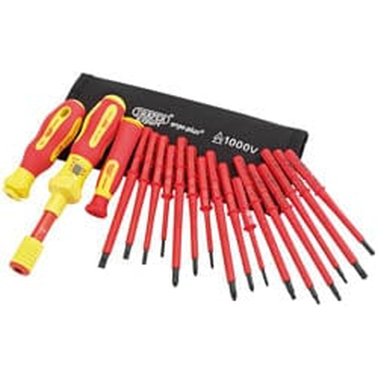 Draper Draper 81762 Ergo Plus Interchangeable Vde Torque Screwdriver Set (19 Piece)