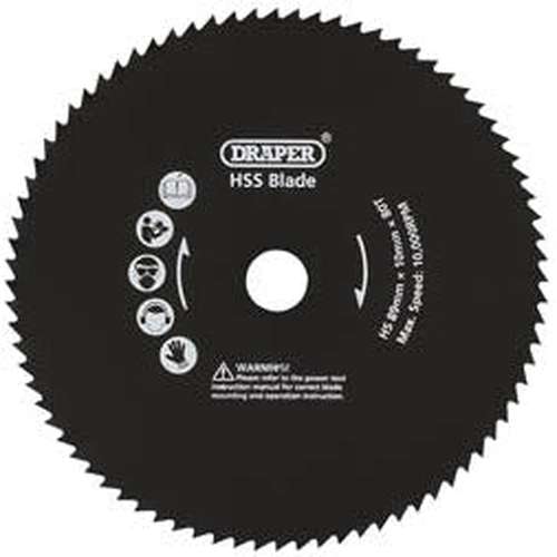 Draper Draper 89Mm Metal Cut Blade For Draper Storm Force Mini Plunge Saw Dr-25914