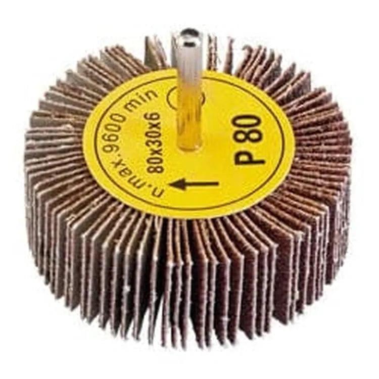 Draper Draper Abrasive Flap Wheel, 80 X 30Mm, 80 Grit Dr-76467