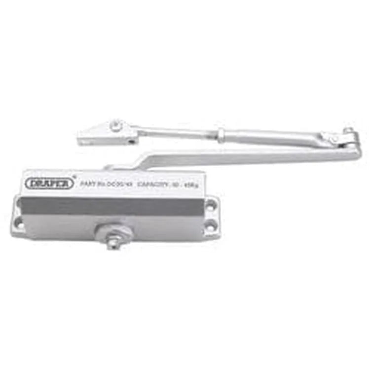 Draper Draper Adjustable Automatic Door Closer For Doors Between 25Kg And 45Kg Dr-62893