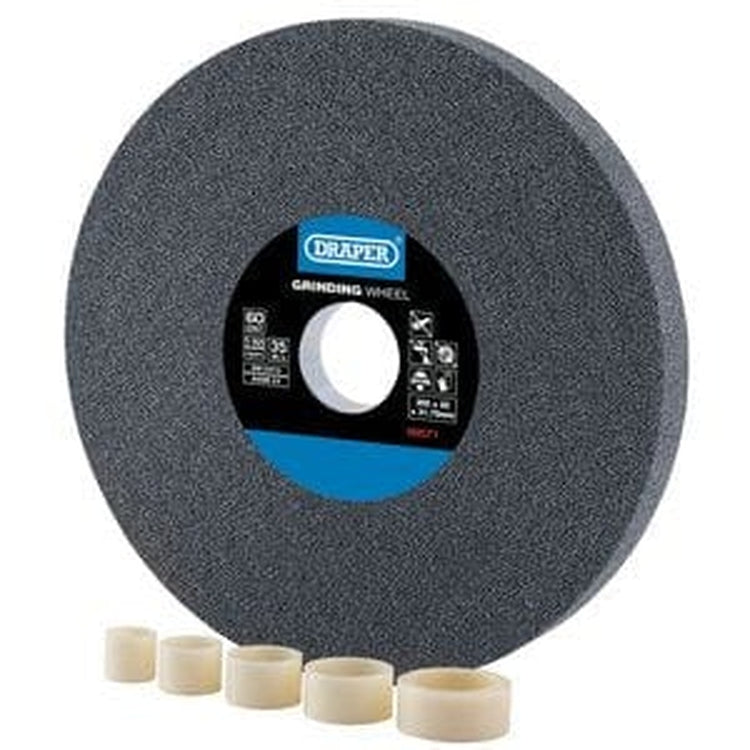 Draper Draper Aluminium Oxide Bench Grinding Wheel, 200 X 25Mm, 60G Dr-99571