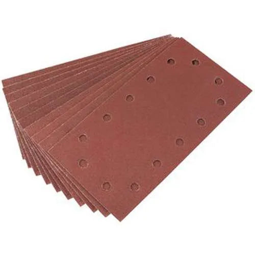 Draper Draper Assorted Aluminium Oxide Sanding Sheets, 115 X 227Mm (Pack Of 10) Dr-92296