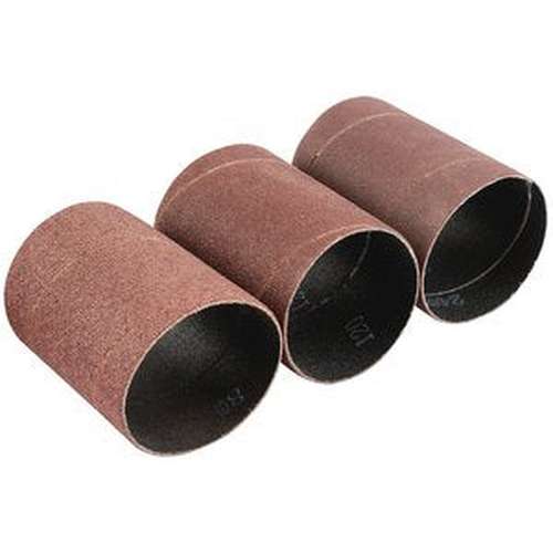 Draper Draper Assorted Grit Aluminium Oxide Sanding Sleeves, 45 X 60Mm (Pack Of 3) Dr-93358