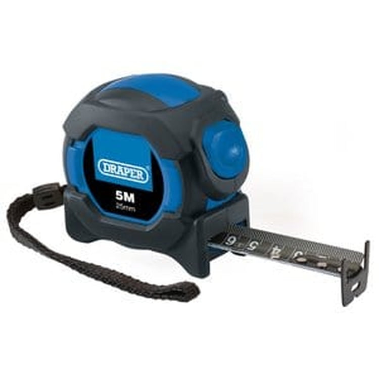 Draper Draper Auto Lock Measuring Tape, 5M/16Ft, 25Mm Dr-04751