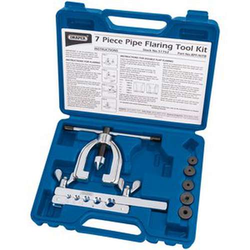 Draper Draper Brake Pipe Flaring Kit (7 Piece) Dr-51762