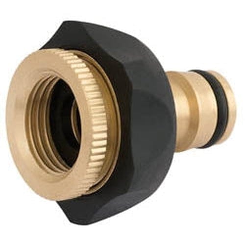 Draper Draper Brass And Rubber Tap Connector, 1/2 - 3/4" Dr-24646