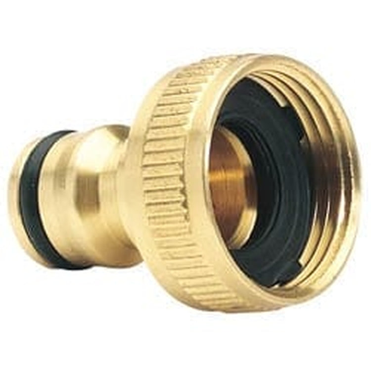 Draper Draper Brass Garden Hose Tap Connector, 3/4" Dr-36198