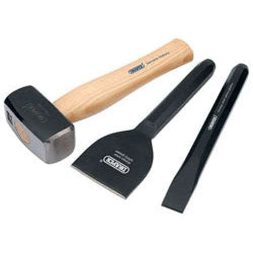 Draper Draper Builders Kit With Hickory Handle (3 Piece) Dr-26120