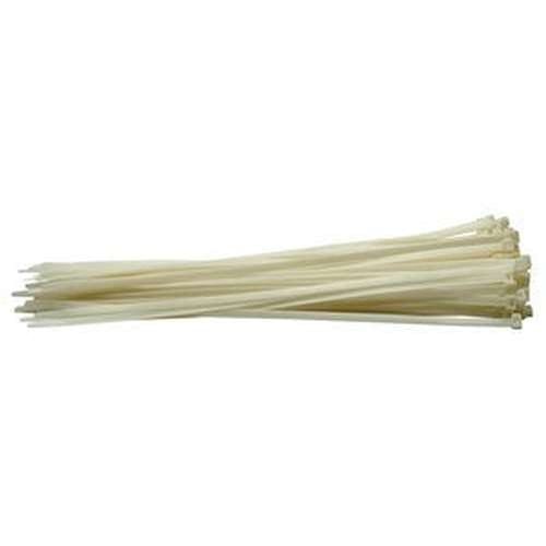 Draper Draper Cable Ties, 8.8 X 500Mm, White (Pack Of 100) Dr-70410