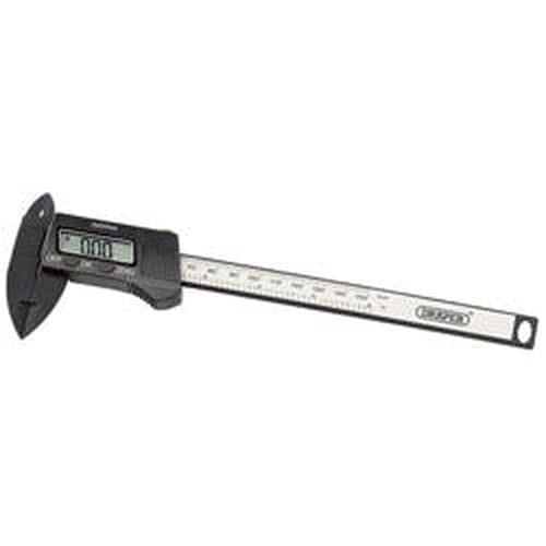 Draper Draper Carbon Fibre Digital Caliper Gauge, 150Mm Or 6" Dr-24816