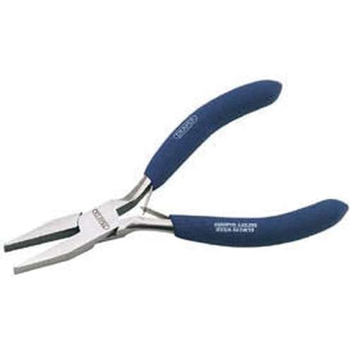 Draper Draper Carbon Steel Flat Nose Pliers, 125Mm Dr-60741