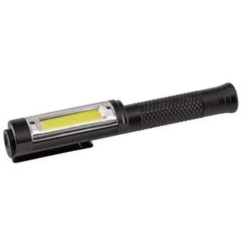 Draper Draper Cob Led Rechargeable Aluminium Pen Torch, 5W Dr-90101