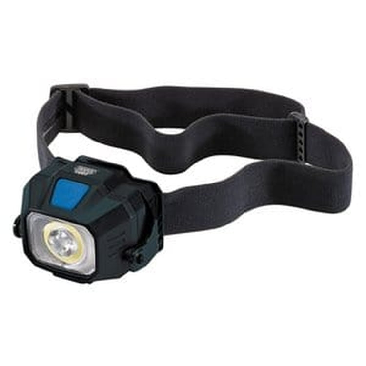 Draper Draper Cob Led Smd Led Wireless/Usb Rechargeable Head Torch, 6W, 400 Lumens, Usb-C Cable Supplied Dr-65689