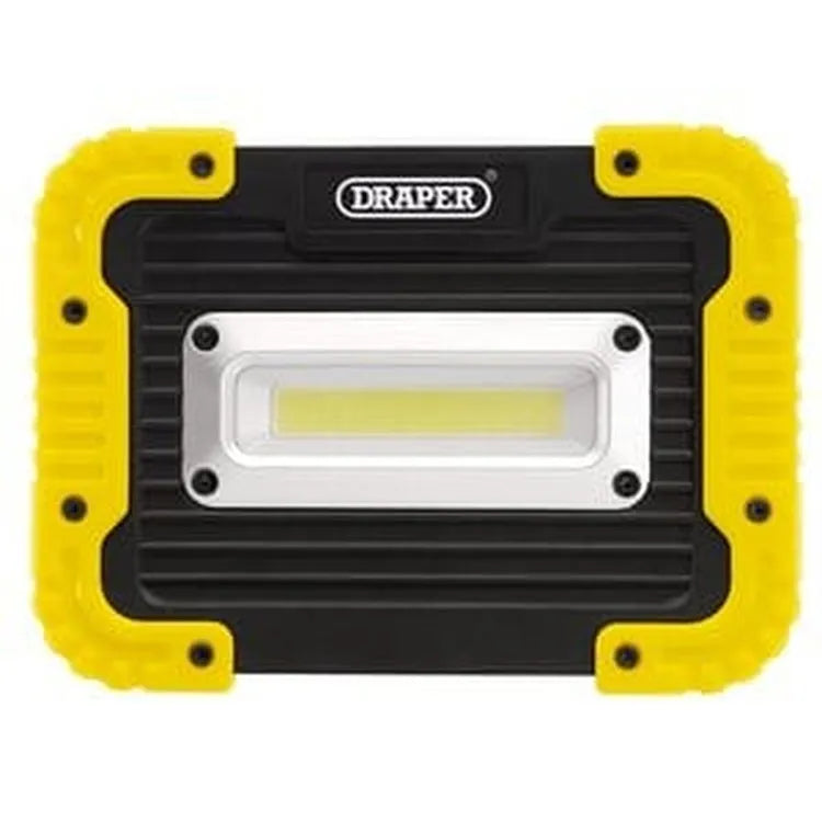 Draper Draper Cob Led Worklight, 10W, 700 Lumen, 4 X Aa Batteries Supplied Dr-87761