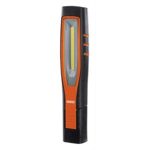 Draper Draper Cob/Smd Led Rechargeable Inspection Lamp, 10W, 1,000 Lumens, Orange Dr-11766