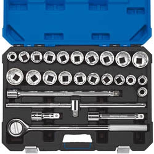 Draper Draper Combined Mm/Af Socket Set, 3/4" Sq. Dr. (26 Piece) Dr-16484