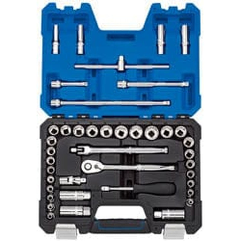 Draper Draper Combined Mm/Af Socket Set, 3/8" Sq. Dr. (41 Piece) Dr-16465