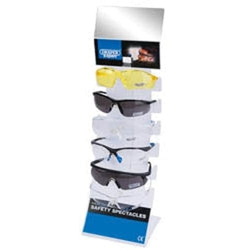 Draper Draper Countertop Display Of Six Safety Spectacles Dr-23341