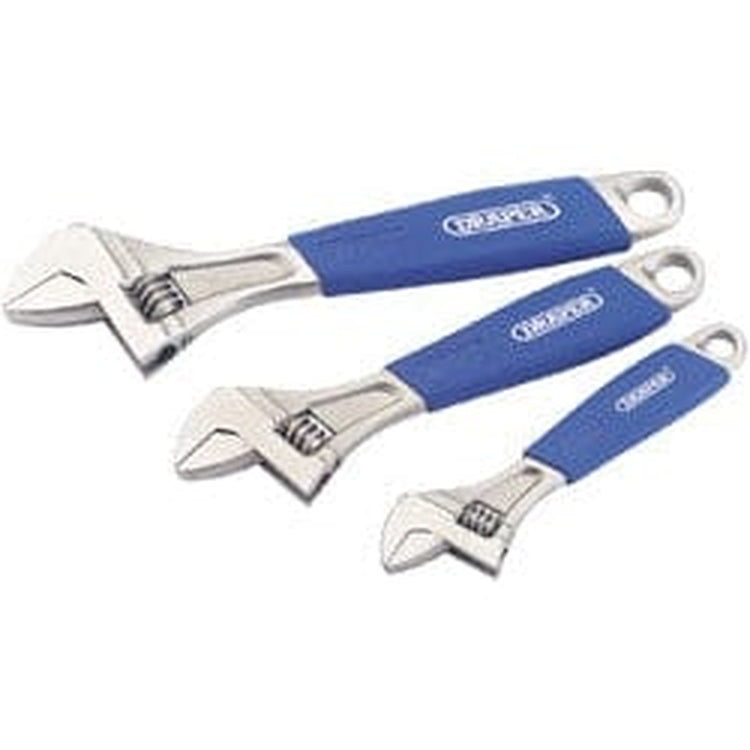 Draper Draper Crescent-Type Adjustable Wrench Set (3 Piece) Dr-88598