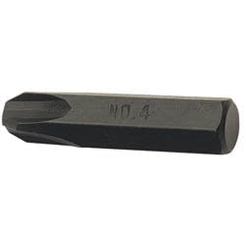 Draper Draper Cross Slot Impact Screwdriver Bit, No.4 Dr-10820