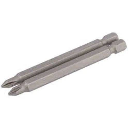 Draper Draper Cross Slot Insert Bit, 1/4" Hex, 75Mm Long, No.1 (Pack Of 2) Dr-64314