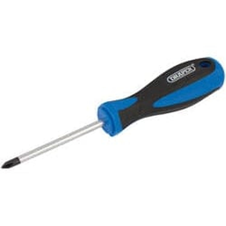 Draper Draper Cross Slot Screwdriver, No.1 X 75Mm Dr-63485