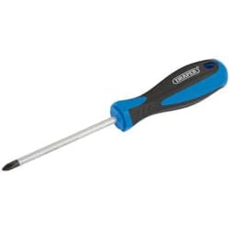 Draper Draper Cross Slot Screwdriver, No.2 X 100Mm Dr-63488