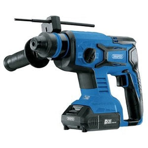 Draper Draper D20 20V Brushless Sds+ Rotary Hammer Drill With 2 X 2.0Ah Batteries And Charger Dr-00592