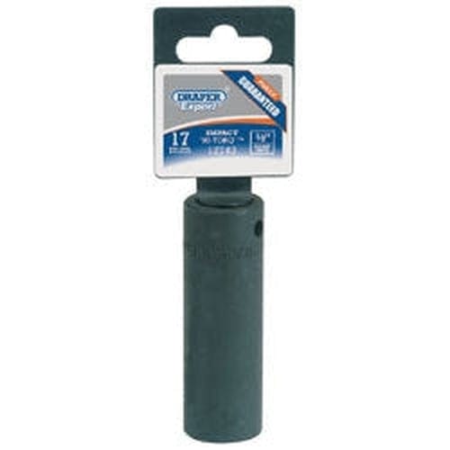 Draper Draper Deep Impact Socket, 1/2" Sq. Dr., 17Mm Dr-12743