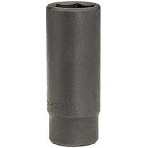 Draper Draper Deep Impact Socket, 1/2" Sq. Dr., 22Mm Dr-12745