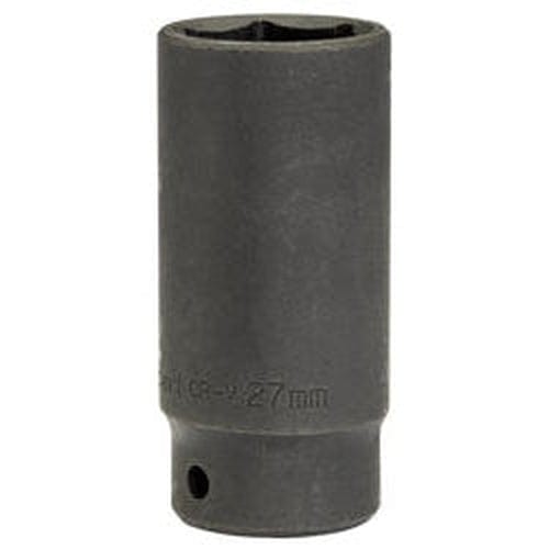 Draper Draper Deep Impact Socket, 1/2" Sq. Dr., 27Mm Dr-12748