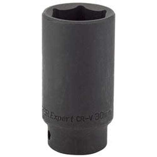 Draper Draper Deep Impact Socket, 1/2" Sq. Dr., 30Mm Dr-30870