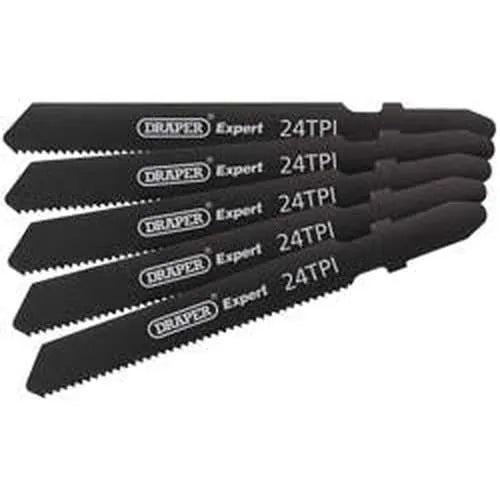 Draper Draper Dt Jigsaw Blade Set, 92Mm, 118A (5 Piece) Dr-81729