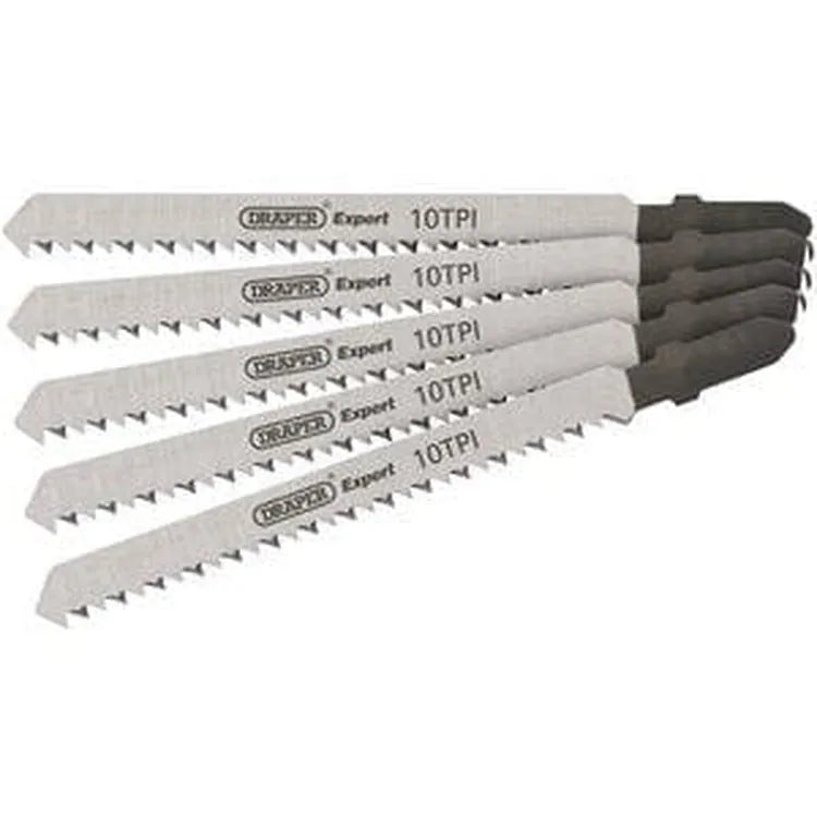 Draper Draper Dt101B Jigsaw Blade Set, 100Mm (5 Piece) Dr-81716