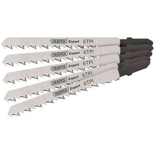 Draper Draper Dt101D Jigsaw Blade Set, 100Mm (5 Piece) Dr-81719