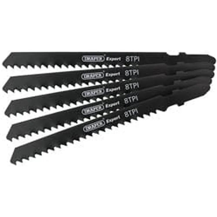 Draper Draper Dt111C Jigsaw Blade Set, 100Mm (5 Piece) Dr-81724