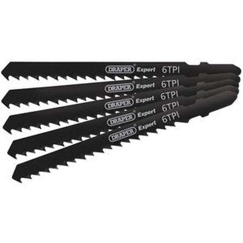 Draper Draper Dt144D Jigsaw Blade Set, 100Mm (5 Piece) Dr-81725