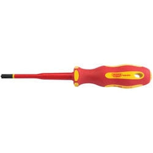 Draper Draper Ergo Plus Extra Slim Pz/Sl Type Vde Screwdriver, No.2 X 100Mm Dr-02256