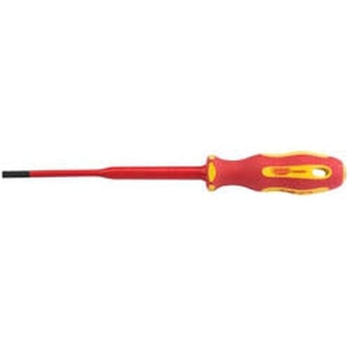 Draper Draper Ergo Plus Slimline Plain Slot Vde Screwdriver, 3.5 X 100Mm Dr-02159