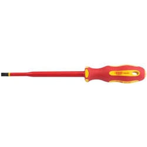 Draper Draper Ergo Plus Slimline Plain Slot Vde Screwdriver, 6.5 X 150Mm Dr-02162